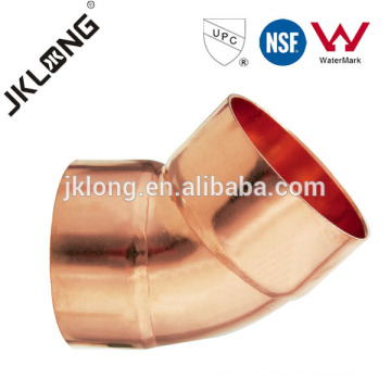 J9007 45 Deg Copper elbow,Copper fitting